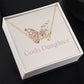 Gifts people will love Name necklace for the special people in you life God's Daughter