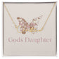 Gifts people will love Name necklace for the special people in you life God's Daughter